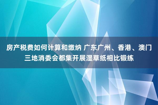 房产税费如何计算和缴纳 广东广州、香港、澳门三地消委会都集开展湿草纸相比锻练