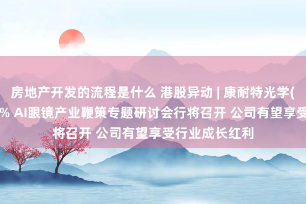 房地产开发的流程是什么 港股异动 | 康耐特光学(02276)涨近9% AI眼镜产业鞭策专题研讨会行将召开 公司有望享受行业成长红利